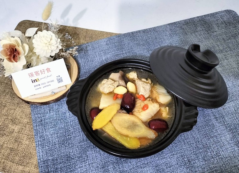 加熱素食-麻油養生湯
